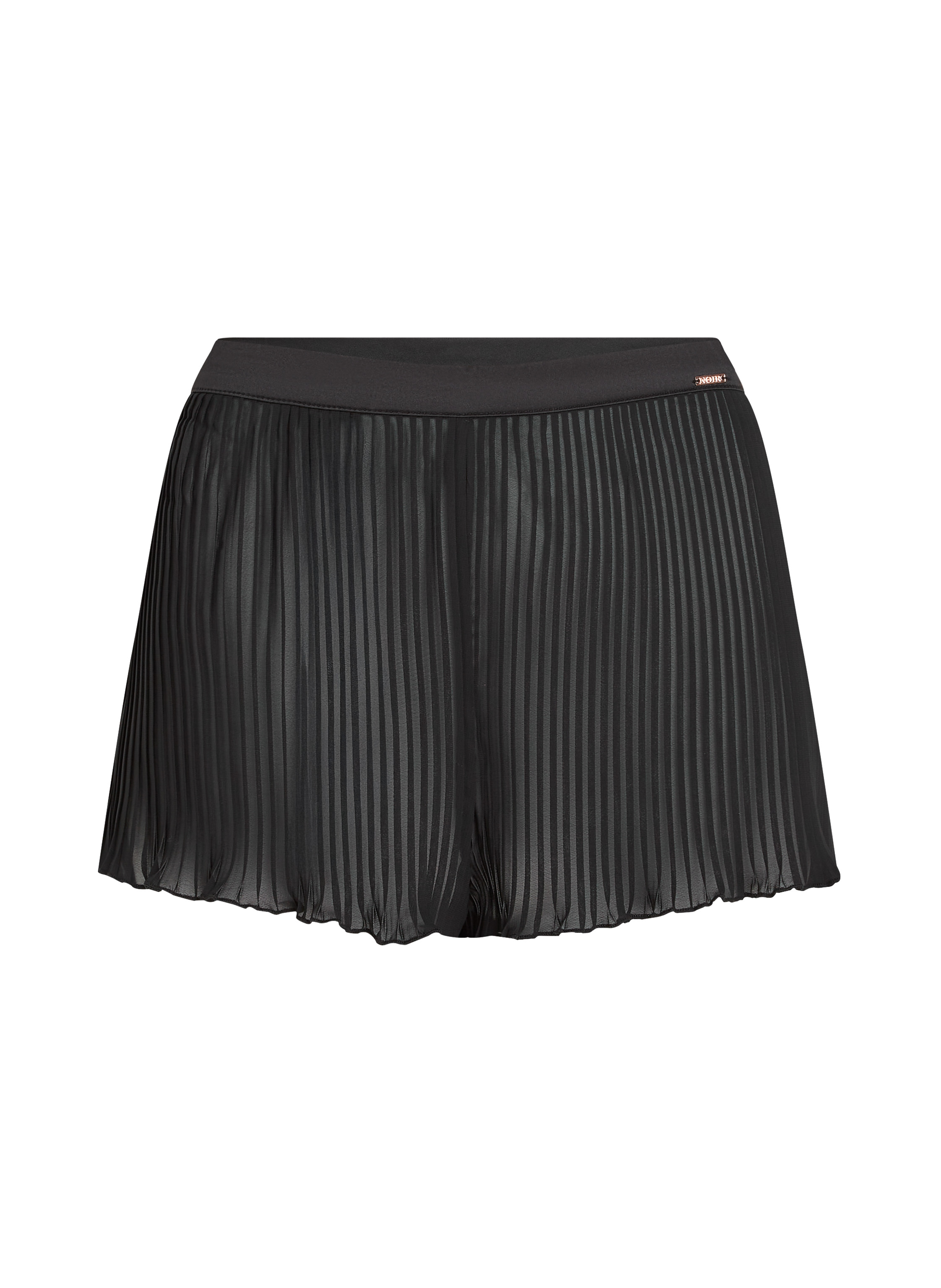 Short plisado, Negro, main