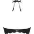 Top de bikini preformado con efecto realce Scallop Copa A - E, Negro