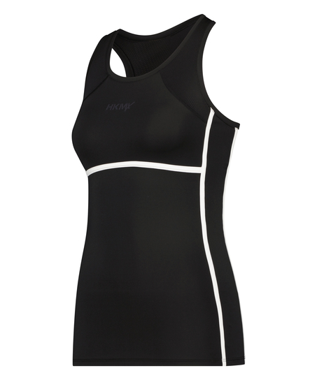 HKMX Top slim fit Ayla, Negro