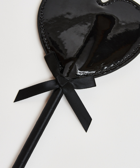 Látigo de cuero Priva, Negro