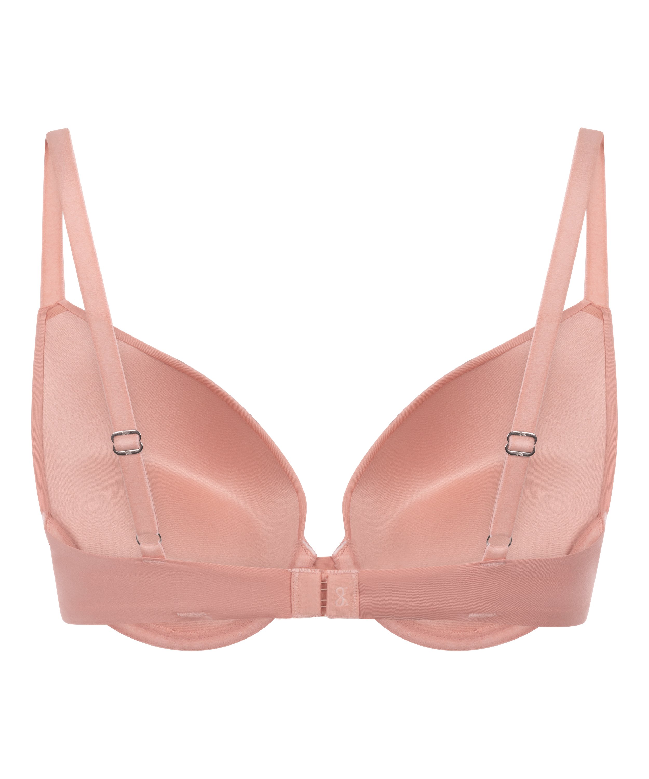 Sujetador push-up de aros preformado Smooth, Rosa, main
