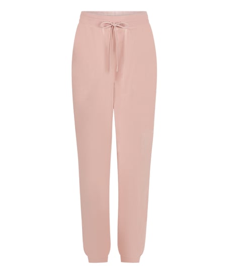 Pantalón de chándal deportivo polar, Rosa