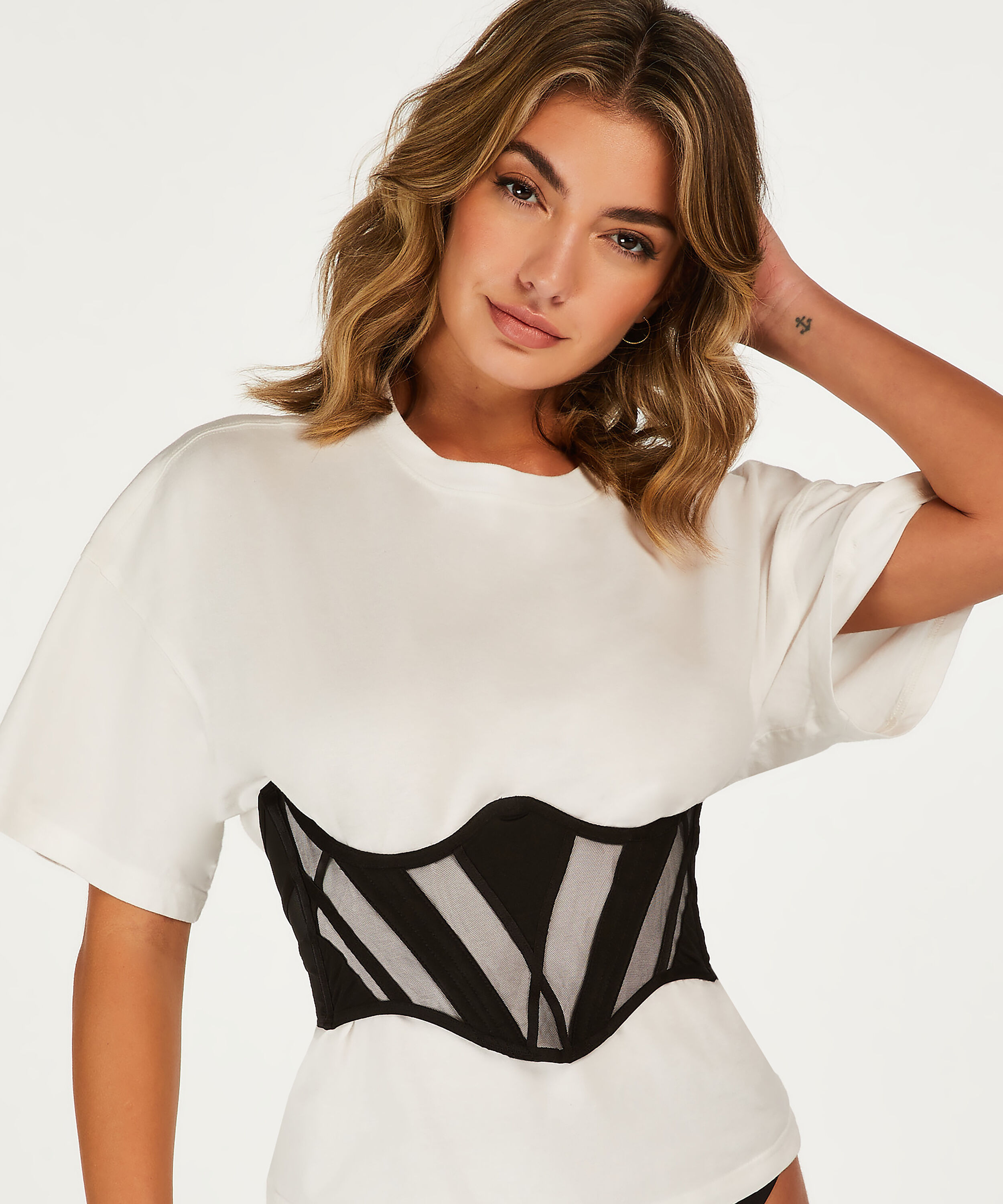 Bustier sin copas Slay, Negro