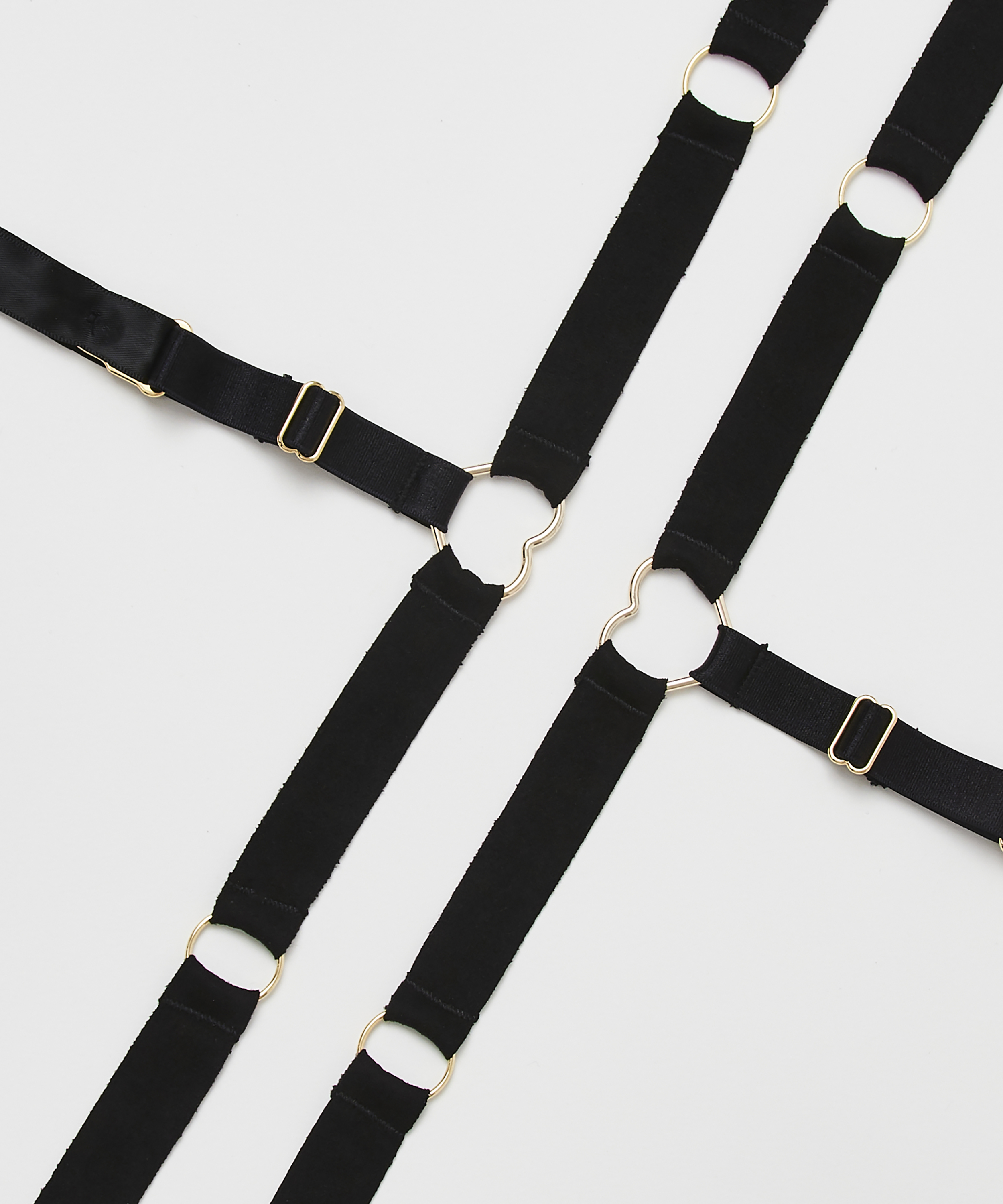 Tirantes de liguero Private, Negro, main