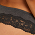 Tanga bóxer de algodón, Gris