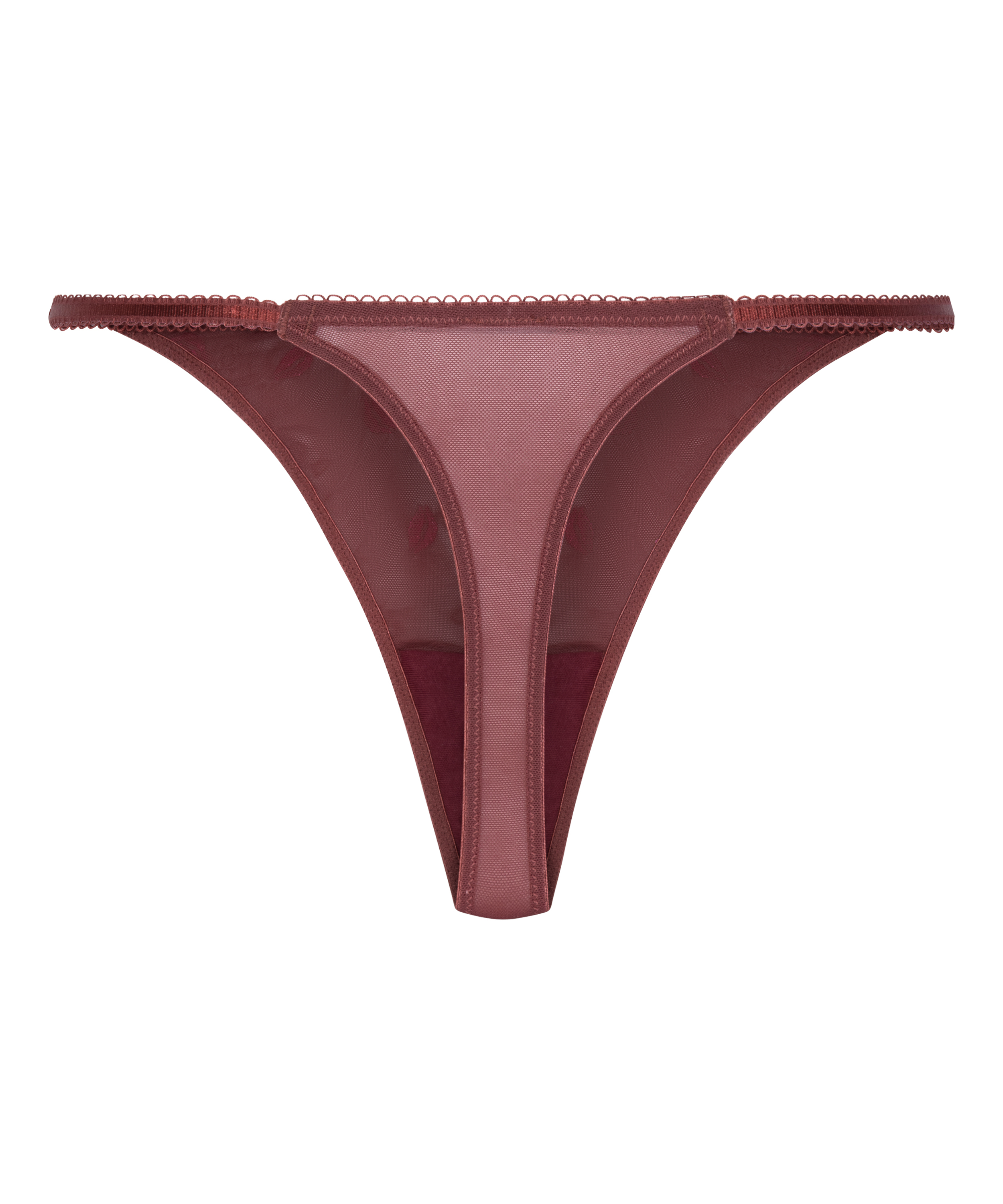 Tanga de pernera alta Frida, Rojo, main