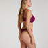 Tanga pantalón corto Diva, Morado