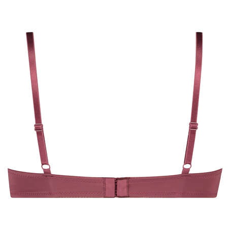 Sujetador de aros preformado Plunge, Rojo