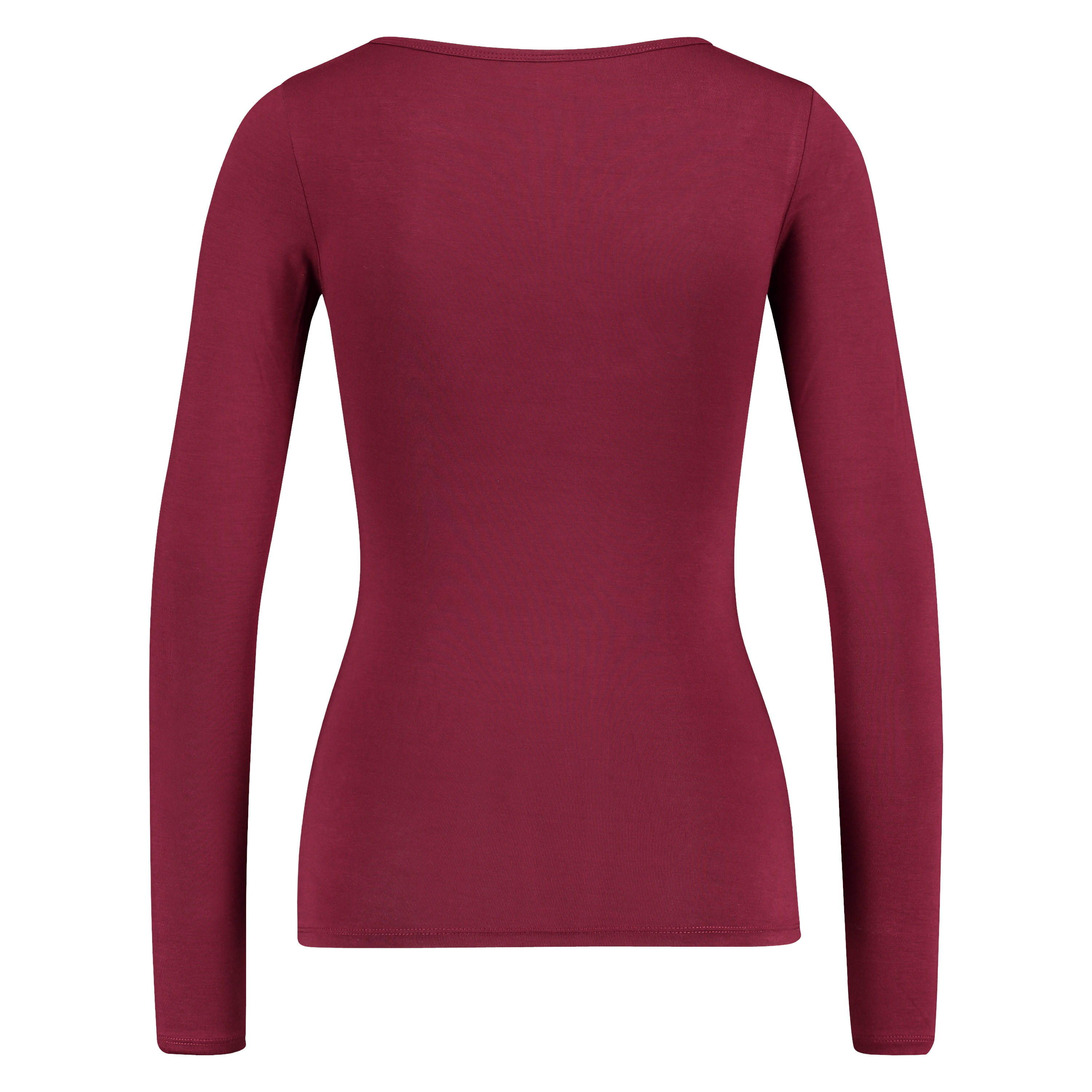 Top v-neck lace, Rojo, main