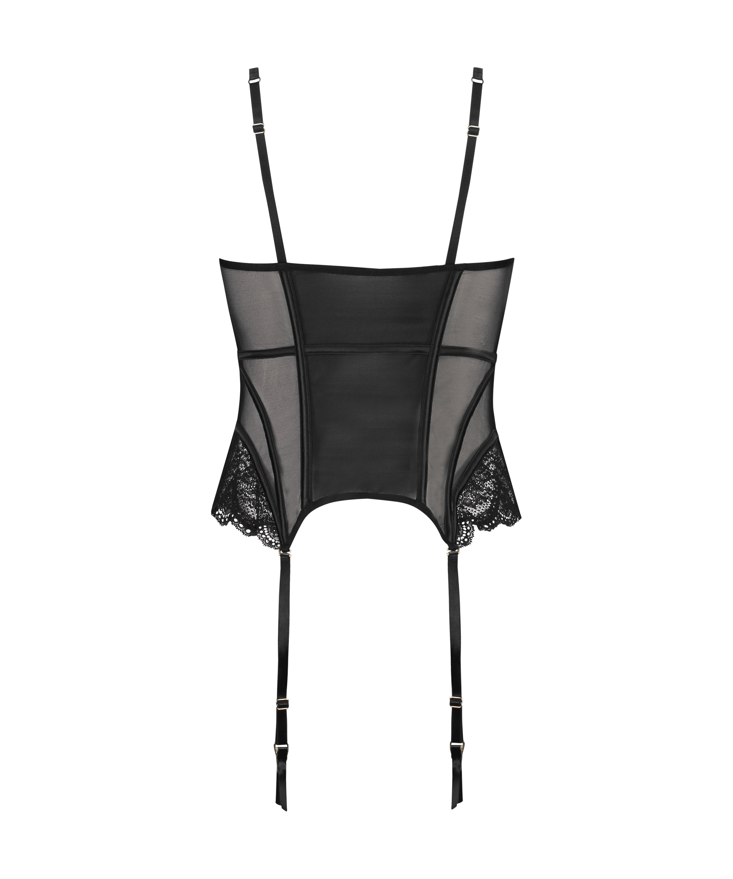Bustier Fleur Nyakim, Negro, main