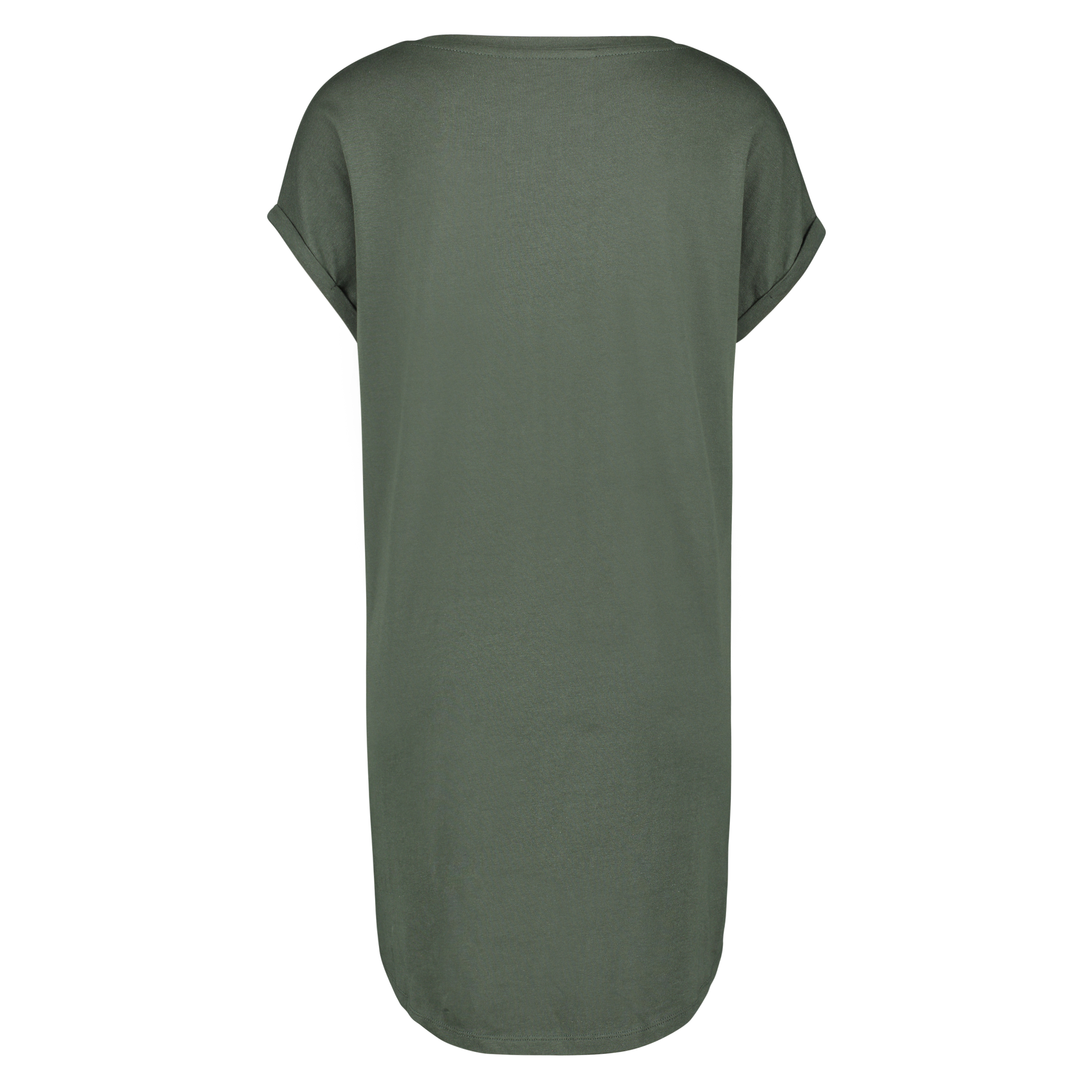 Camis&oacute;n de escote redondo, Verde, main