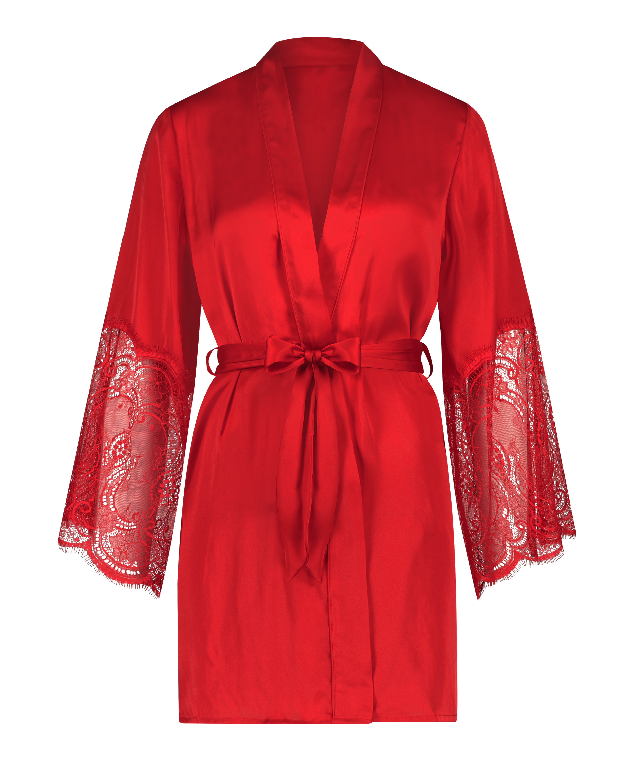 Kimono Satin, Rojo, main