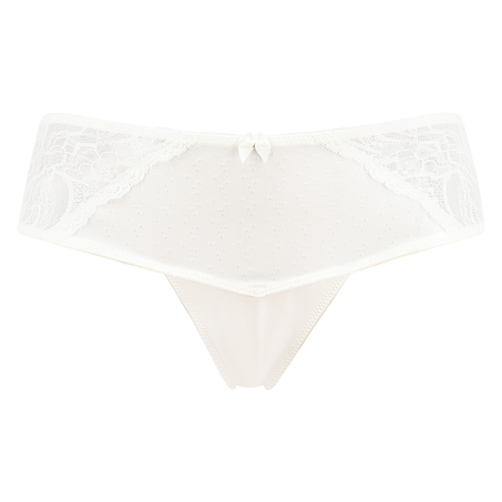 Tanga bóxer Sophie, Blanco