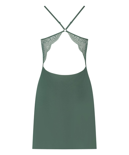 Vestido lencero Jersey Nova, Verde