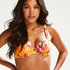 Top de bikini con aros preformado Orchid, Amarillo
