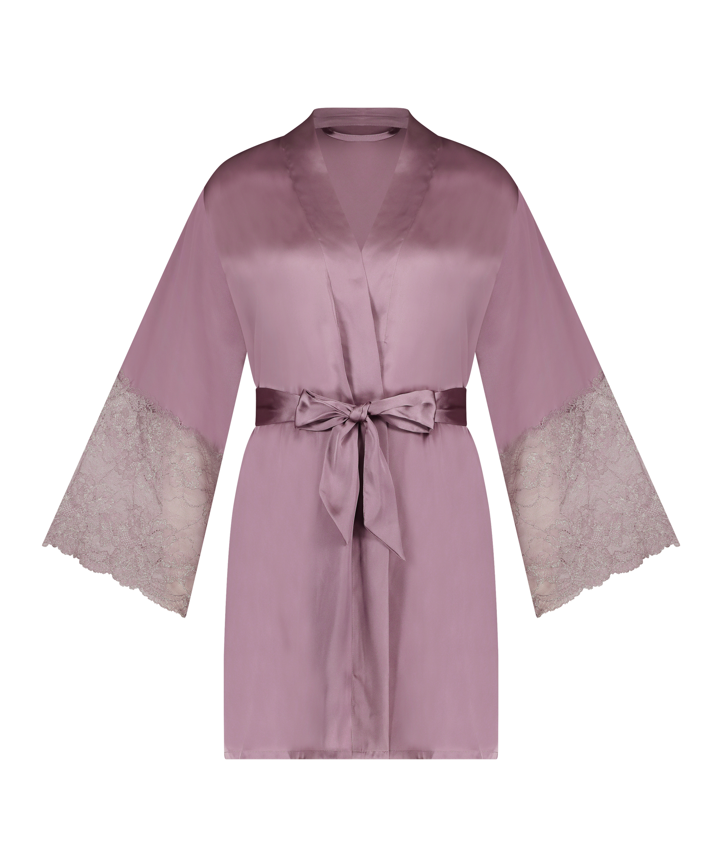 Kimono Satin, Morado, main
