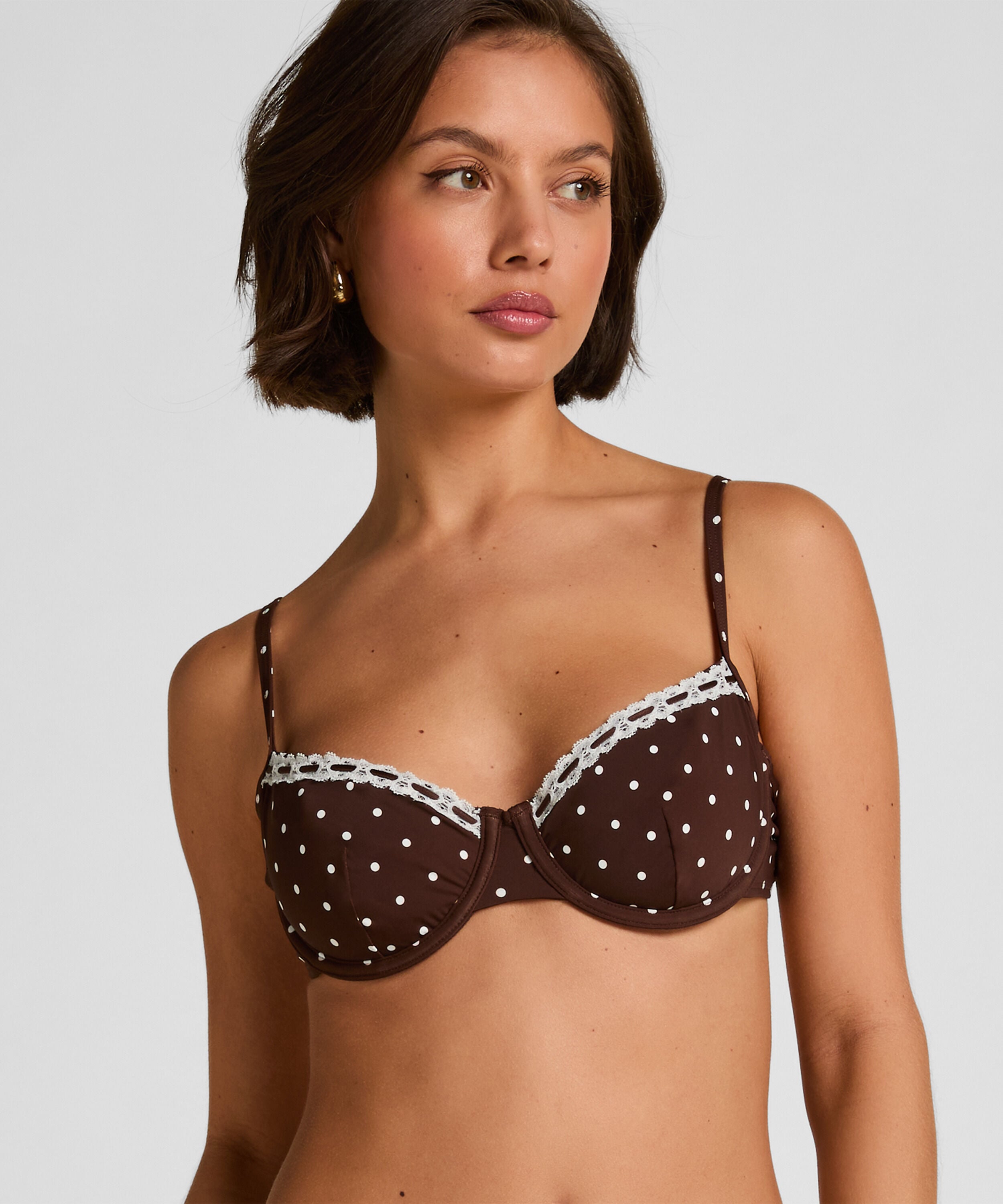 Top de Bikini con Aros Sin Relleno Algarve