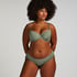 Braguita de Bikini Rio Scallop, Verde