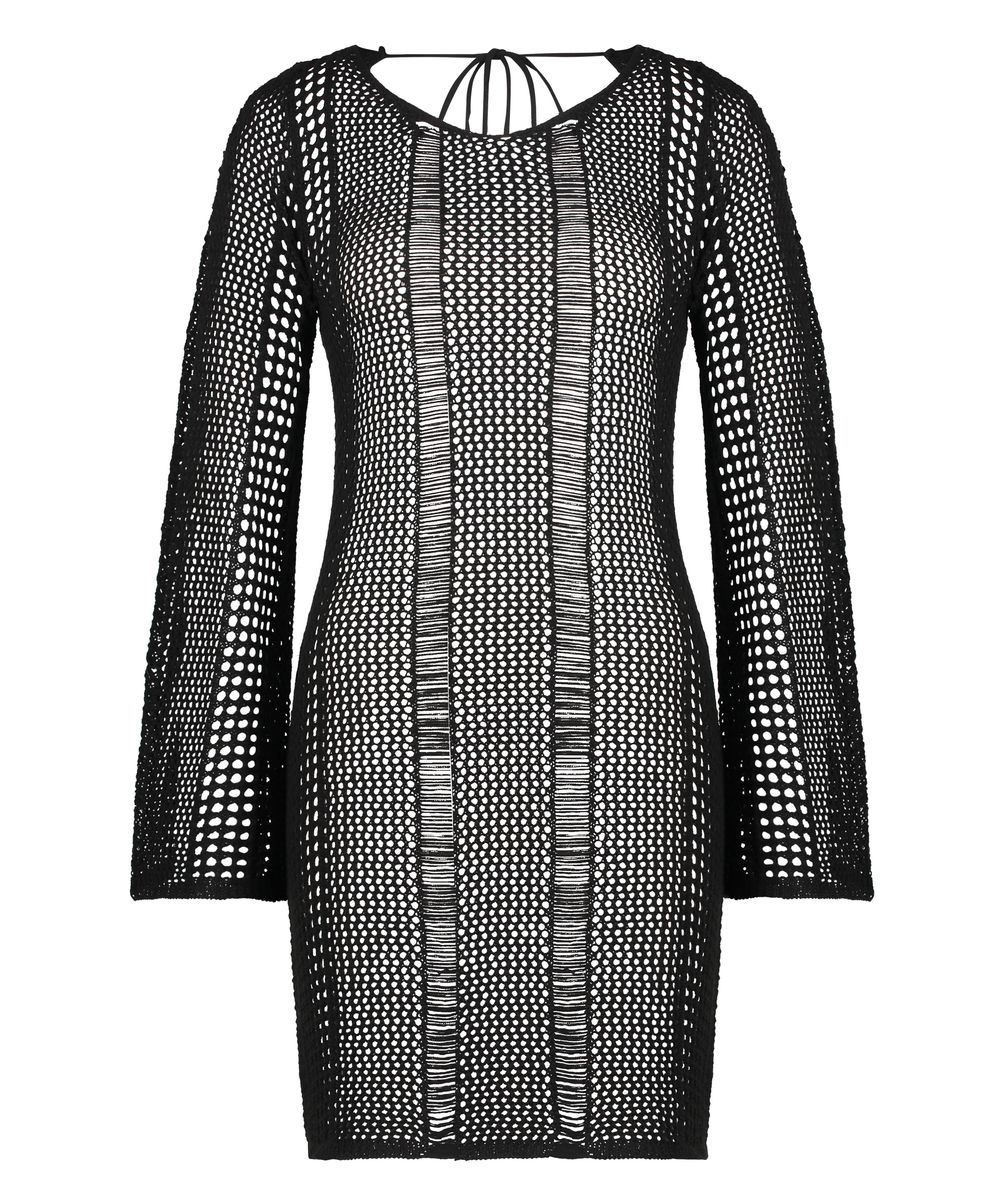 Vestido de playa, Negro, main