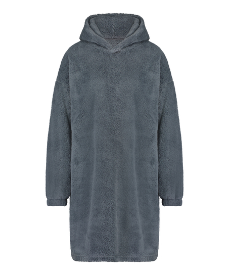 Vestido de vell&oacute;n Lounge Snuggle, Verde