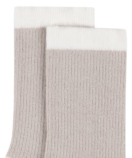 Calcetines de modal, Beige