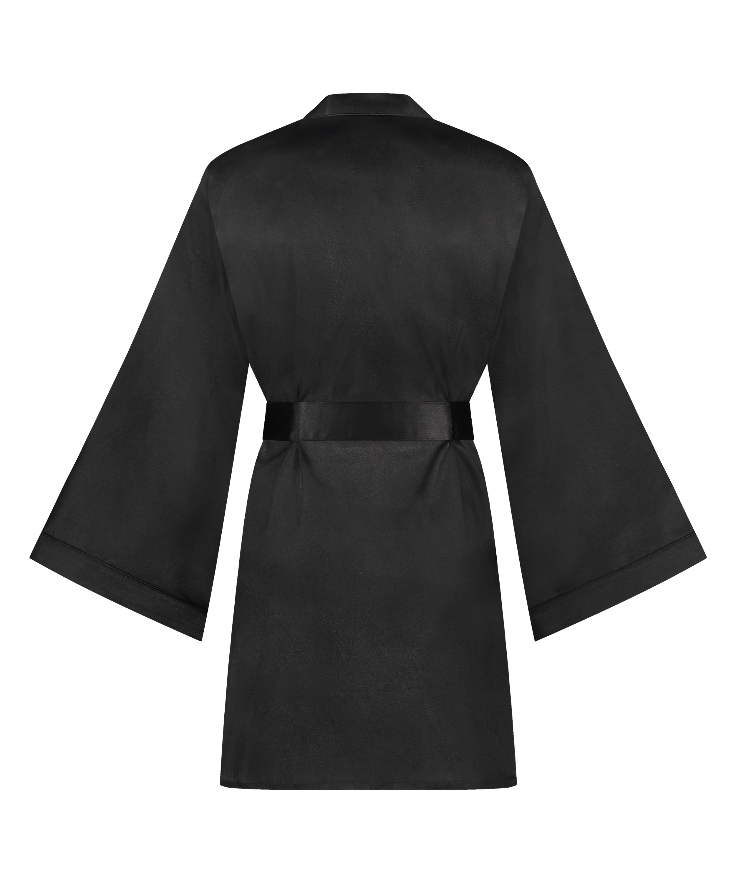 Kimono Satin, Negro, main