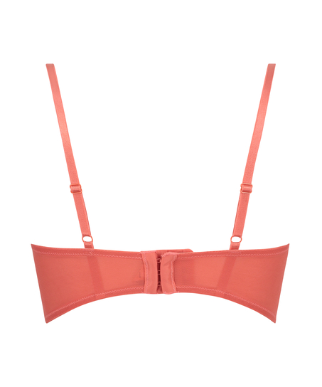 Sujetador longline de aros no preformado Emily, Naranja