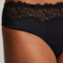Tanga bóxer Diva, Negro