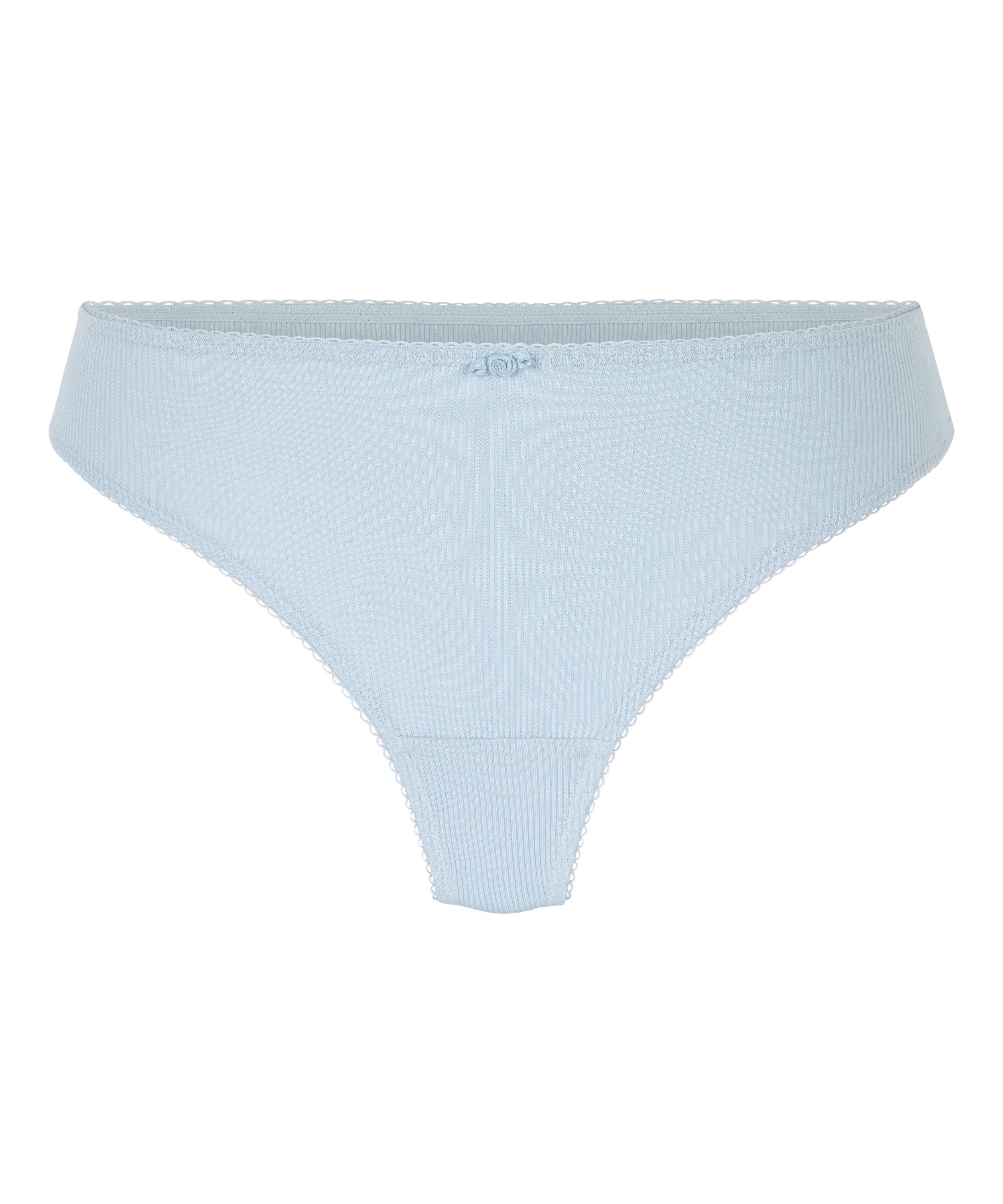 Tanga Renee Rib, Azul, main