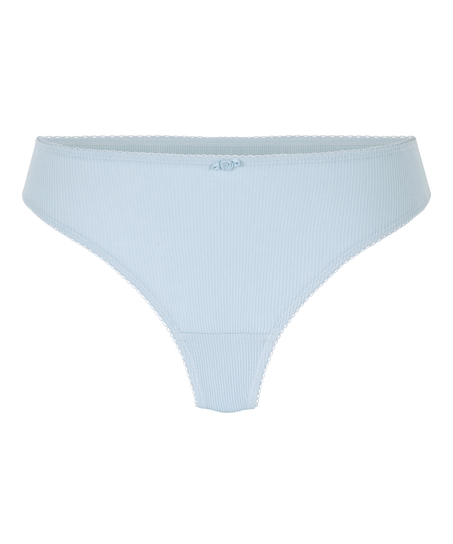 Tanga Renee Rib, Azul