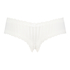 Brasileña en forma de V burn-out mesh, Blanco