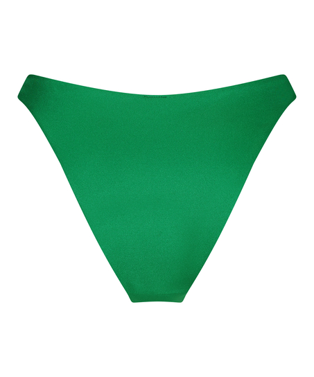 Braguita de bikini de tiro alto Antigua, Verde
