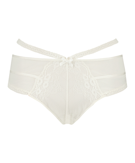 Tanga Lorraine Curvy, Blanco
