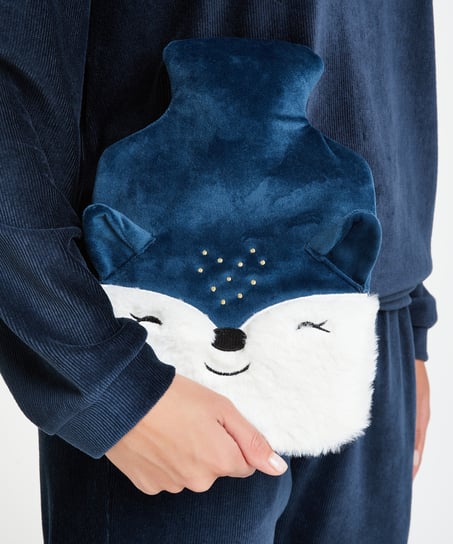 Bolsa de agua caliente, Azul