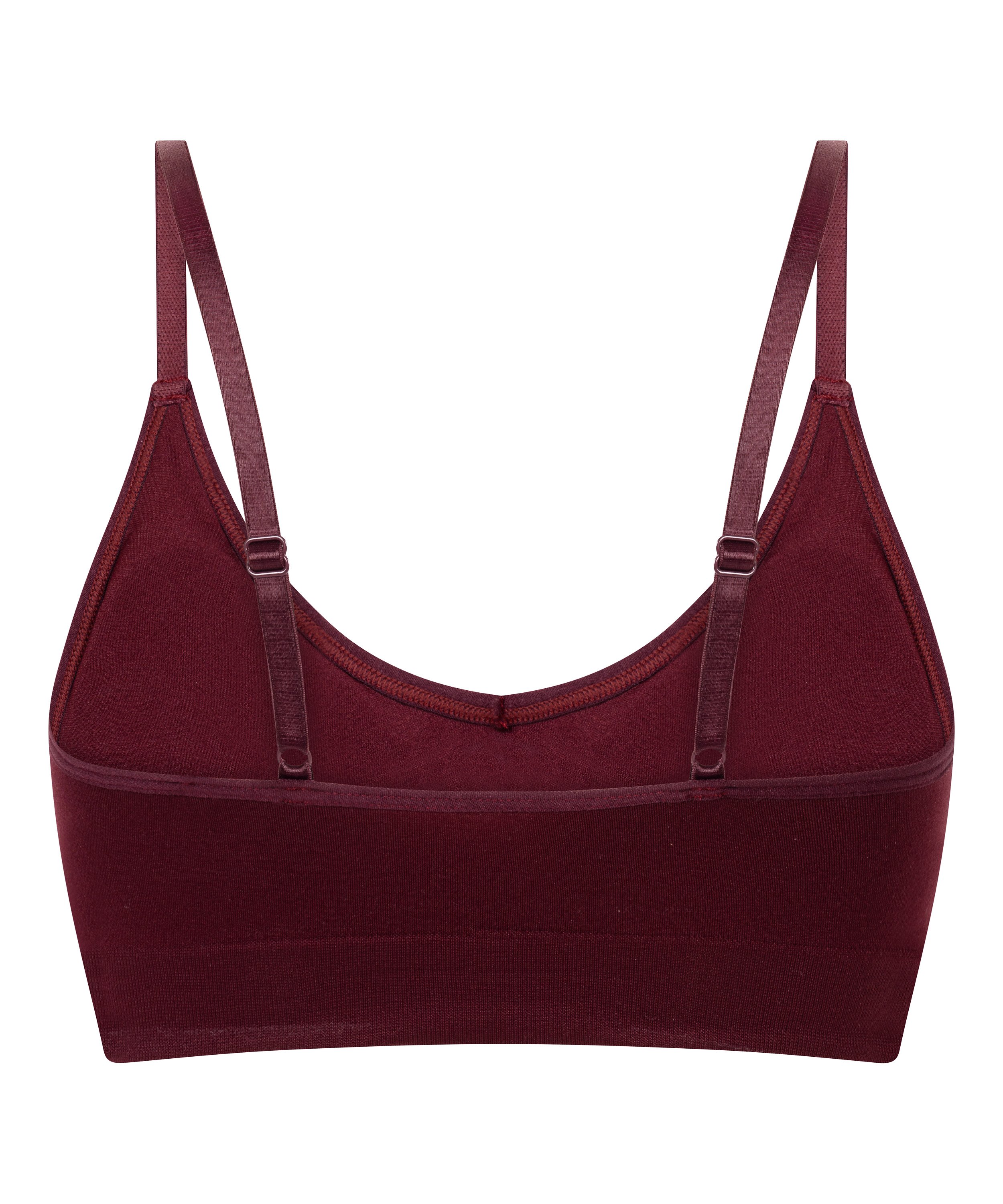 Bralette triangular Dide, Rojo, main