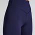 HKMX Leggings de talle alto, Azul