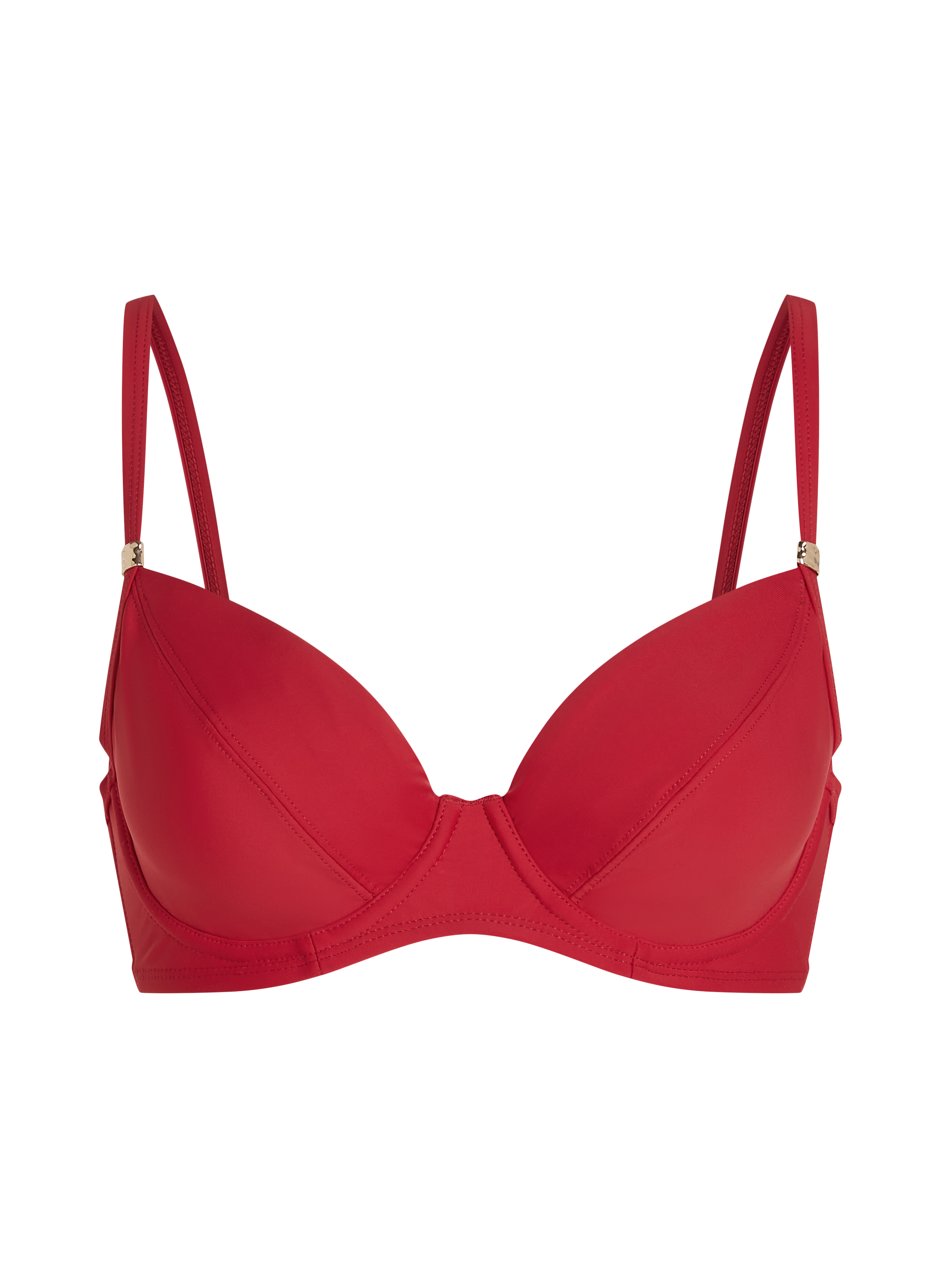 Top de bikini Luna, Rojo, main
