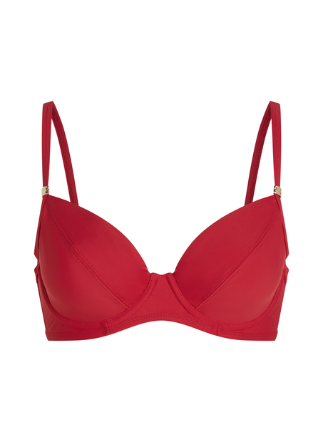 Top de bikini Luna, Rojo
