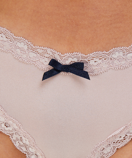 Brasileña en forma de V micro, Morado