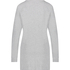 Vestido camisero de manga larga de jersey Essential, Gris