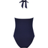 Bañador Shaping Halter Scallop, Azul