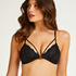 Bralette Luna Rebecca Mir, Negro