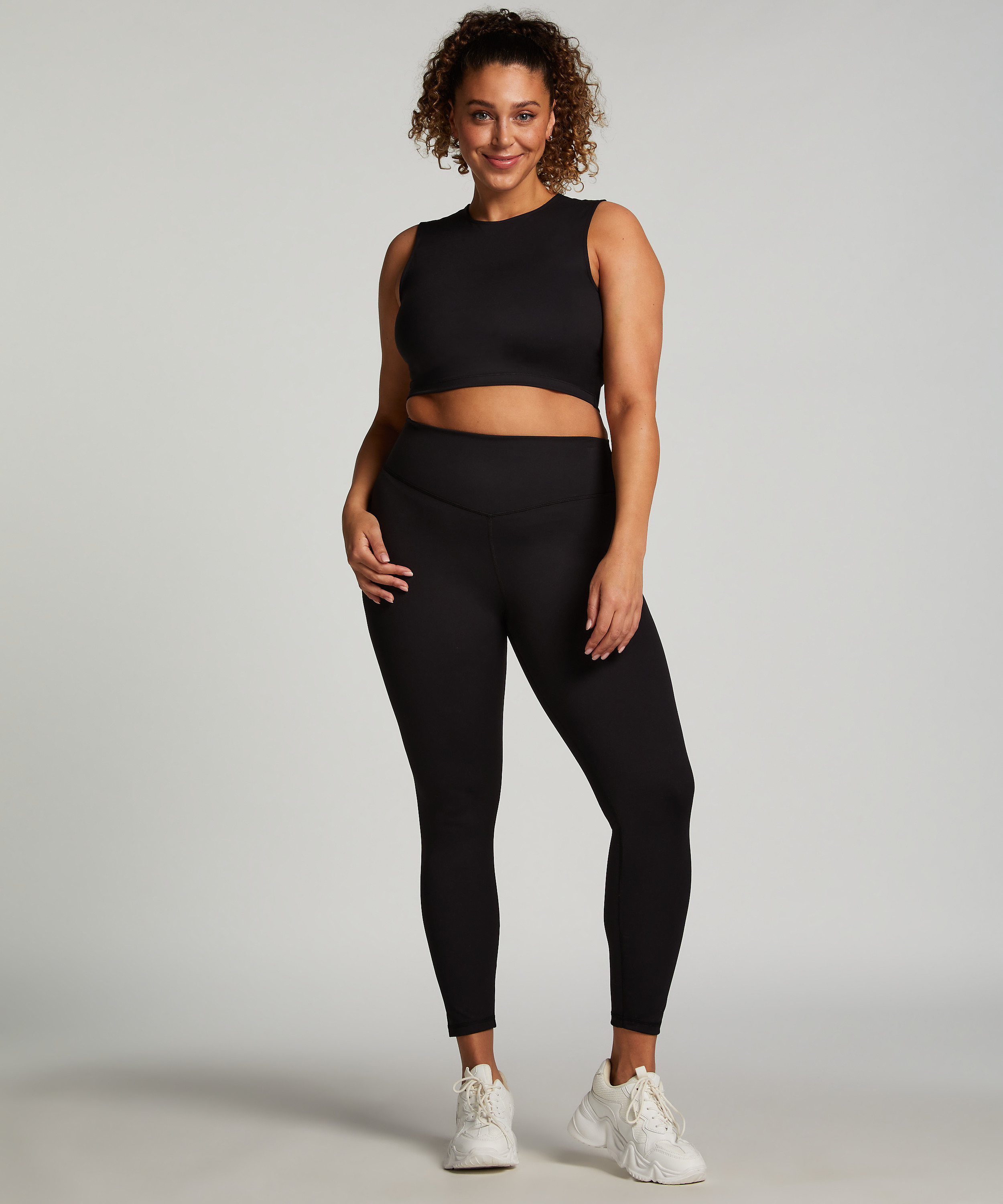 HKMX Leggings de talle alto, Negro, main