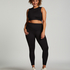 HKMX Leggings de talle alto, Negro