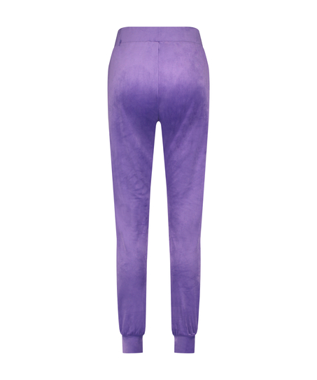 Pantalones de deporte Velours, Morado