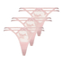 3 pares de tangas, Rosa