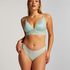 Invisible Tanga Lace Back, Verde