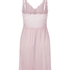 Vestido lencero Nora Lace, Rosa