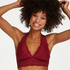 Bralette Rose, Rojo