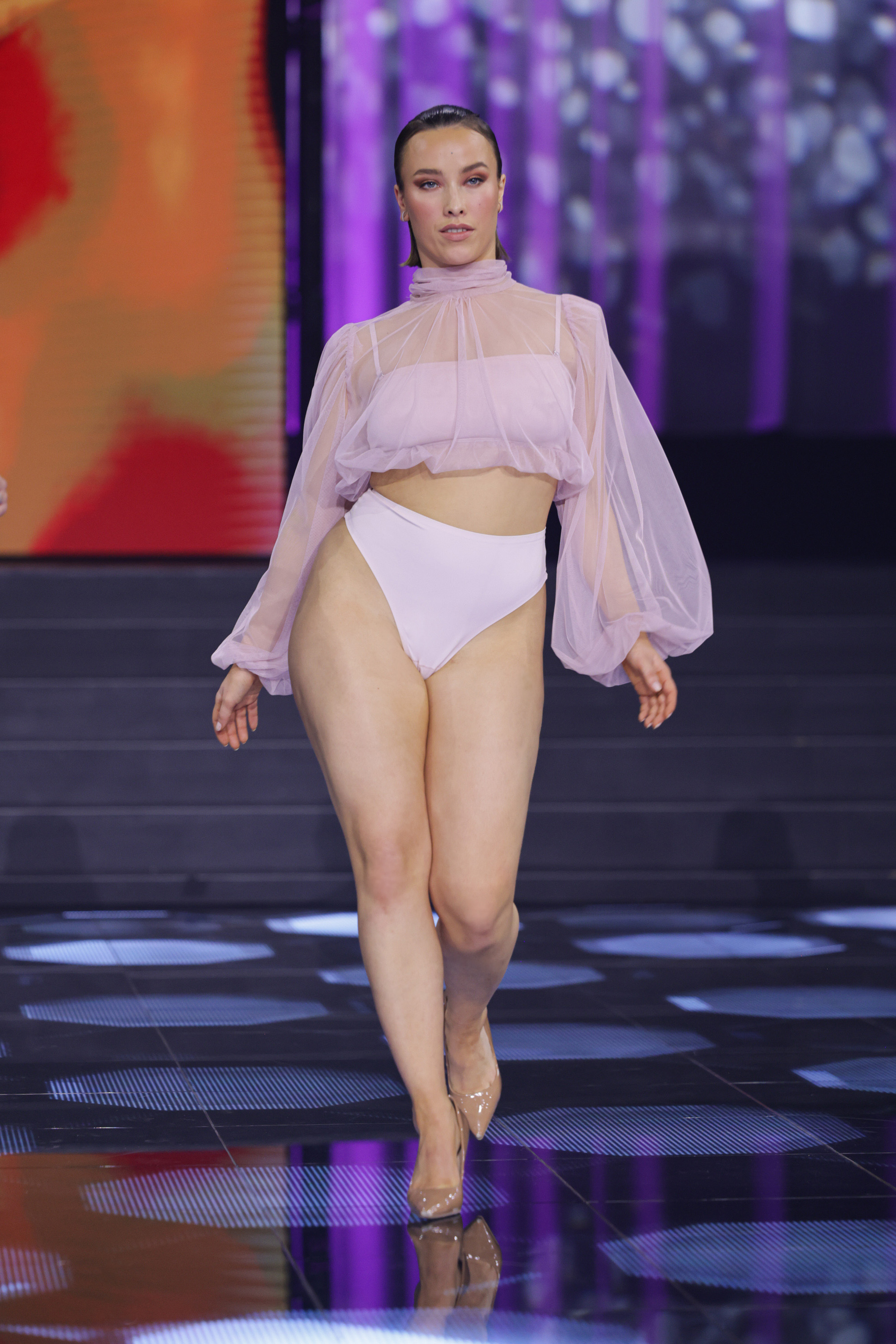 Bandeau Bralette Smooth, Rosa, main